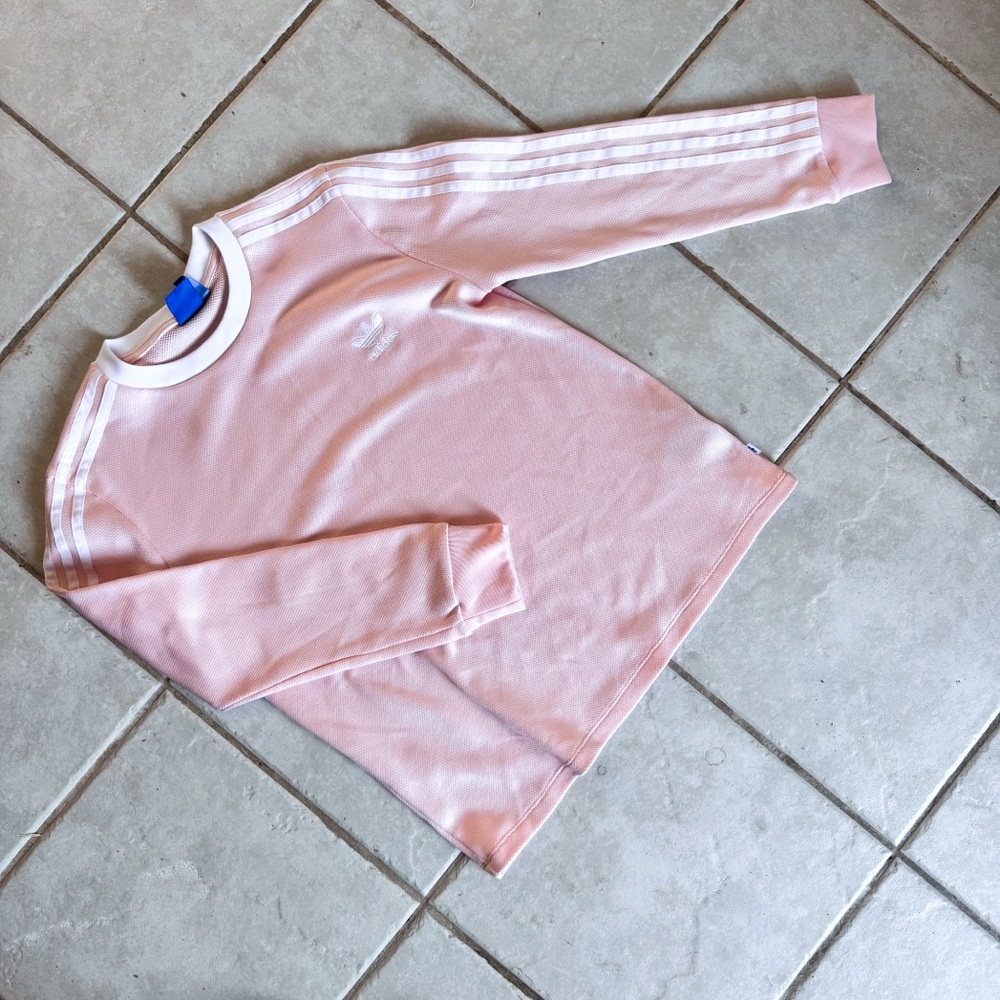 Adidas • 3 Stripe Long Sleeved Shirt